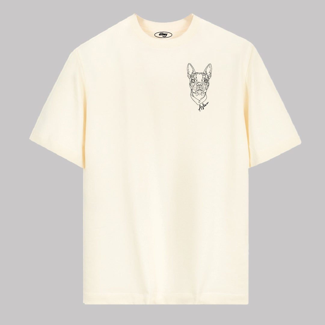 Camiseta mascotas lineas